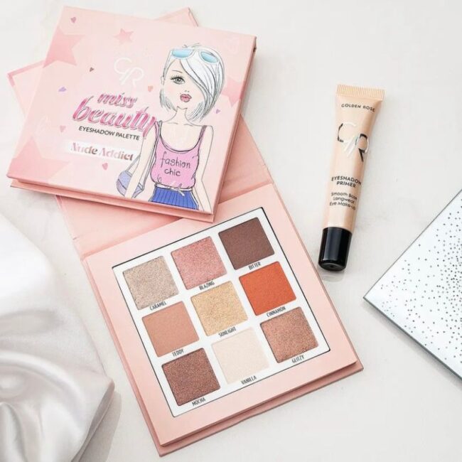 Nude Addict Eyeshadow Palette Golden Rose