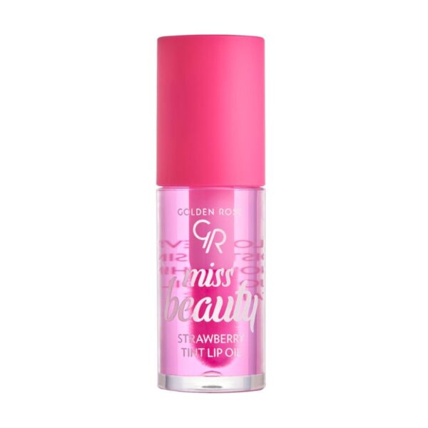 Miss Beauty Strawberry Tint Lip Oil Golden Rose 01
