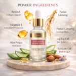 Golden Care Anti Aging Firming Serum met retinol, panax ginseng, jojoba olie en aloe vera