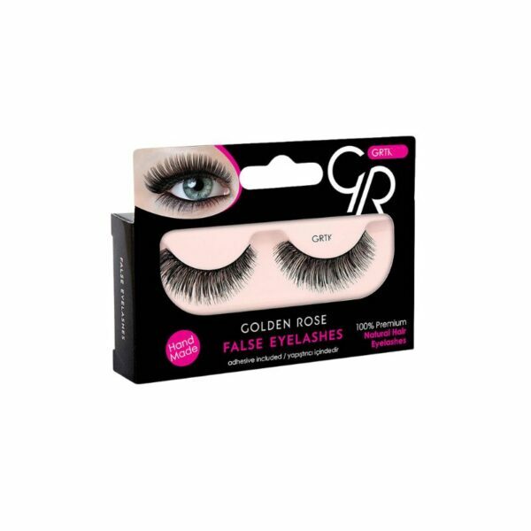 False Eyelashes Golden Rose