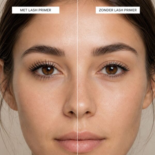 Lash Primer van Golden Rose Before en after foto product effect