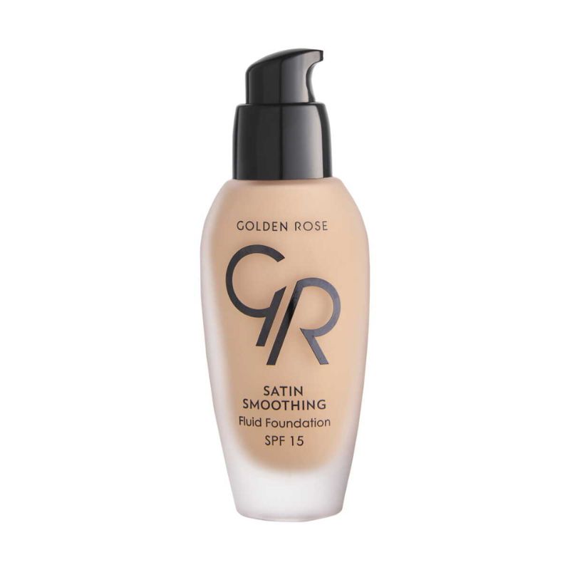 Kleurvoorbeeld van Satin Smoothing Fluid Foundation SPF15 NO_34