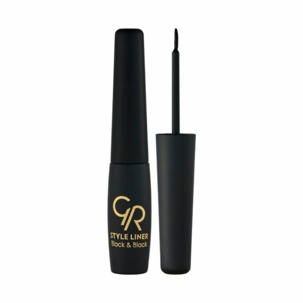 Style Liner Black & Black Golden Rose