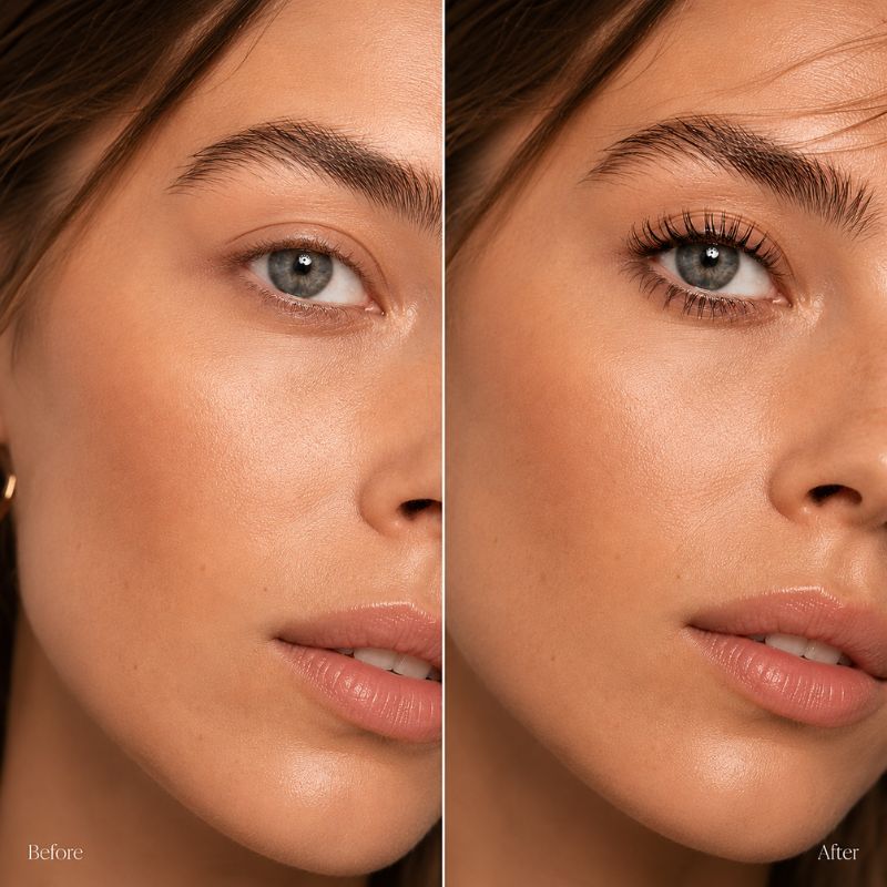 zwarte mascara met lash lift effect van Golden Rose Wonder Lashes 12X VOLUME