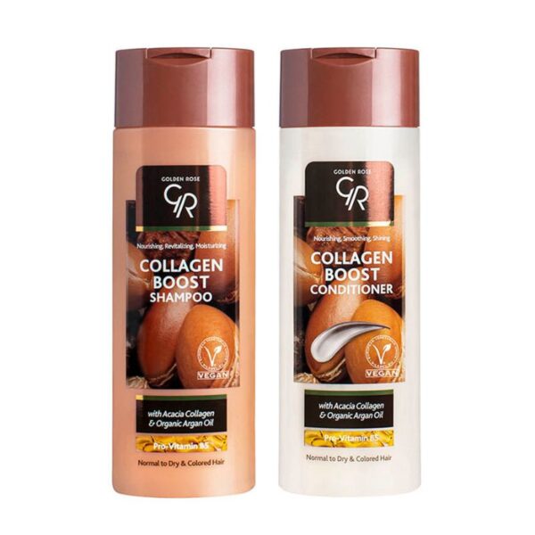Collagen Boost Shampoo - Conditioner Golden Rose