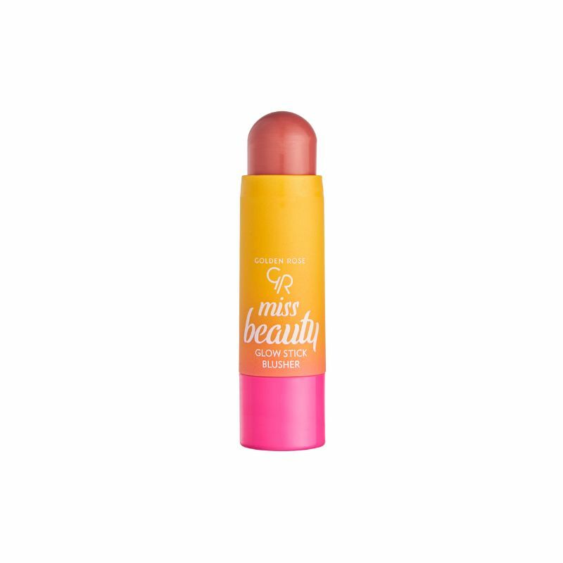 Miss Beauty Glow Stick Blusher 02 Golden Rose Afbeelding 1
