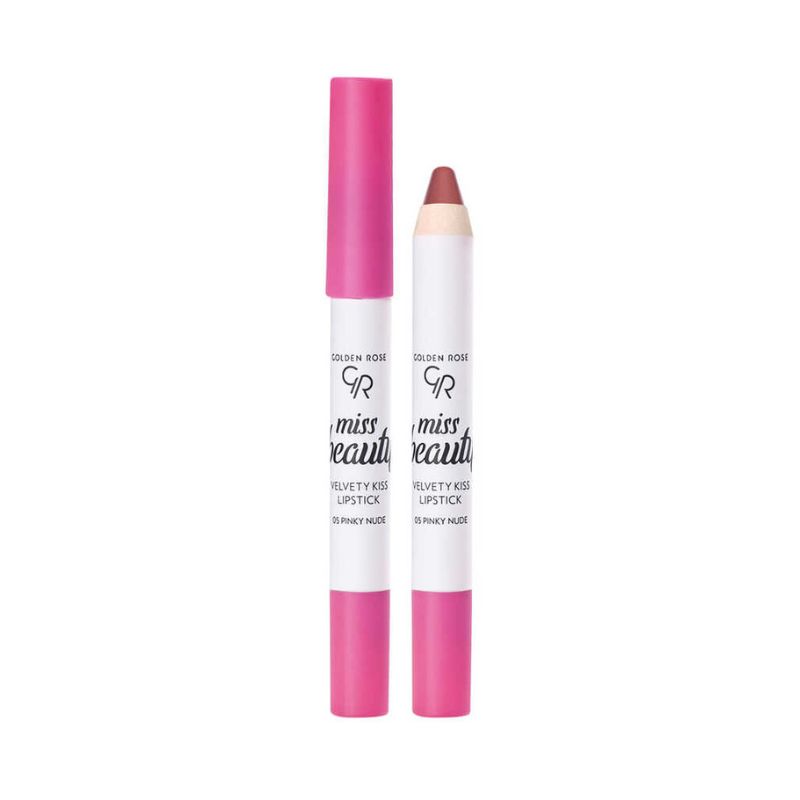 Miss Beauty Velvety Kiss Lipstick Golden Rose 05