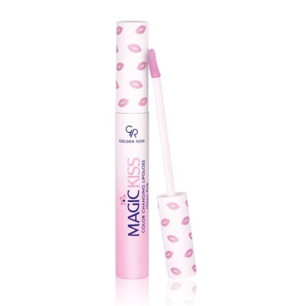 Golden Rose Magic Kiss Color Changing Lipgloss Glossy Pink