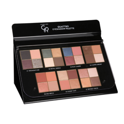 Quattro Eyeshadow Display Golden Rose
