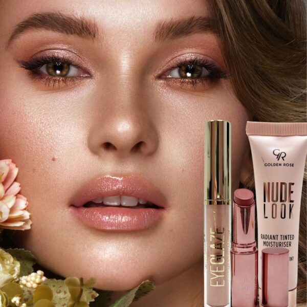 Nude Beauty Golden Rose Cadeau pakket 1