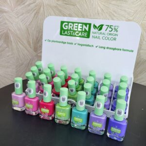 Green Last & Care Nail Color Display – Summer Collection 1
