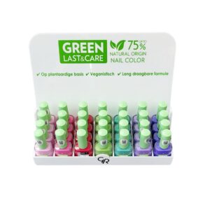 Green Last & Care Nail Color Display – Summer Collection