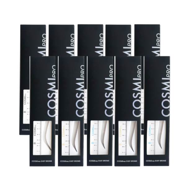 Easy Brows Sticker Starter Set – 15 Wenkbrauwstickers voor Salons