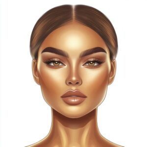 Bronzer Illustratie