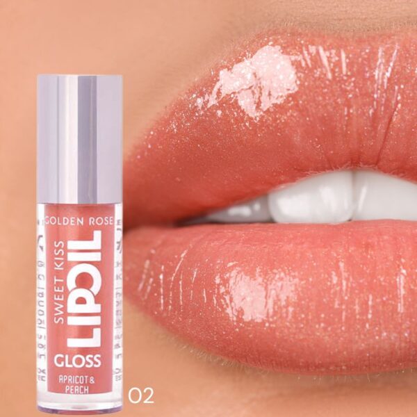 Golden Rose Sweet Kiss lip oil gloss afbeelding 3