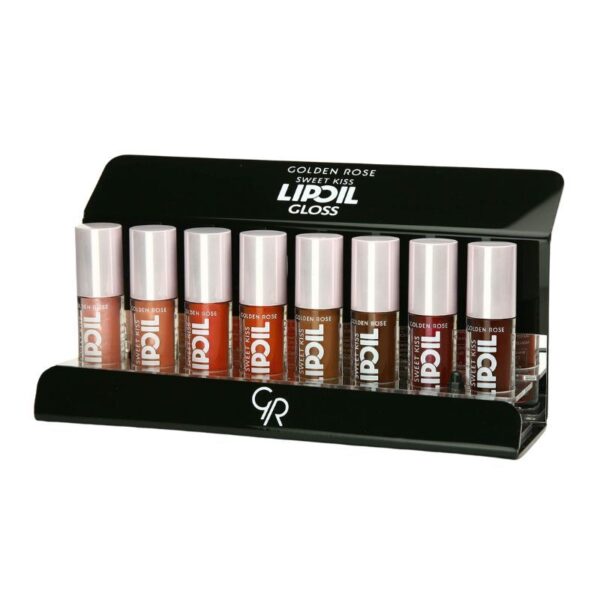 Golden Rose sweet kiss lip oil gloss Display (1)