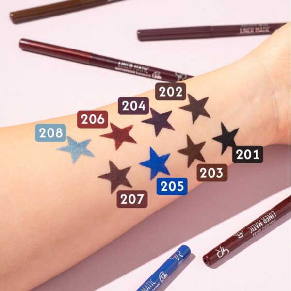 Linermatic waterproof eyepencil golden rose kleuren swatche