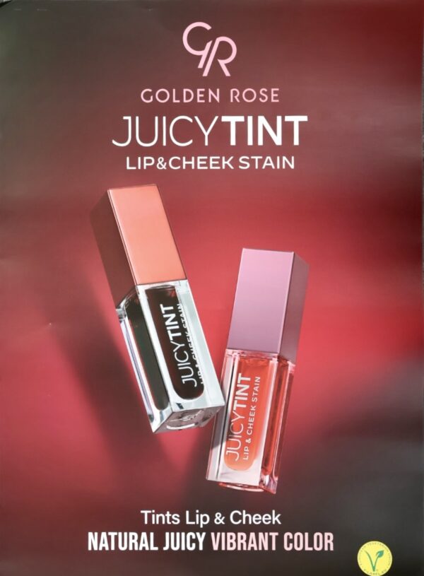 Poster Golden rose cosmetics Promotie Salon