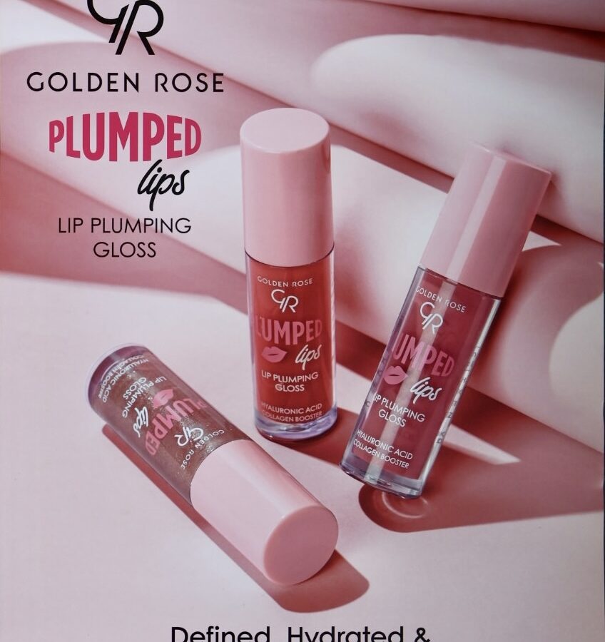 Poster Golden rose cosmetics Promotie Salon