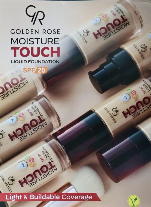 Poster Foundation Golden rose cosmetics Promotie Salon