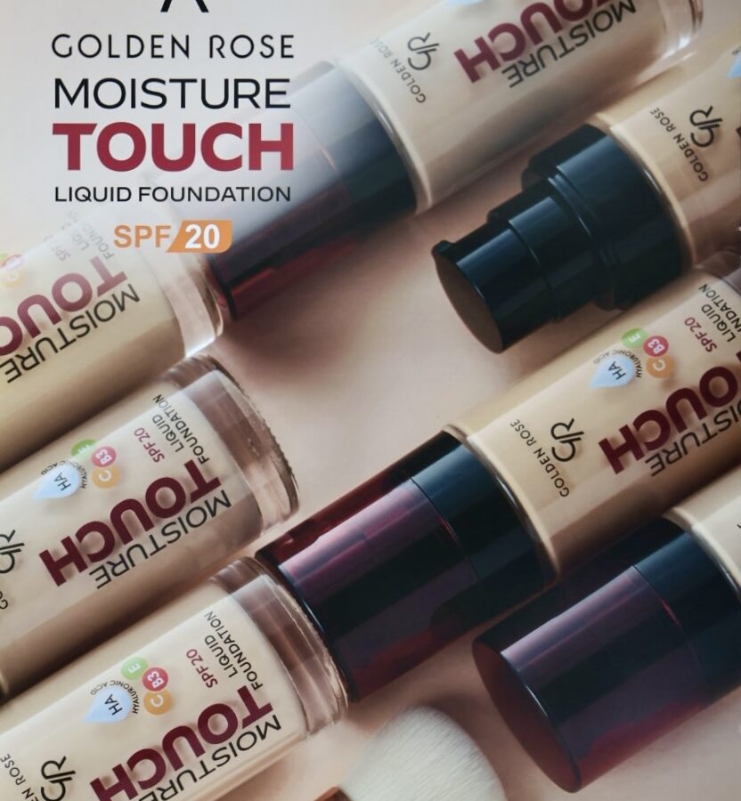 Poster Foundation Golden rose cosmetics Promotie Salon